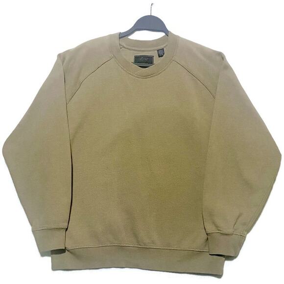 Greg Norman Pullover Sweater Men's Extra Large Brown Crew Neck - Picture 1 of 7